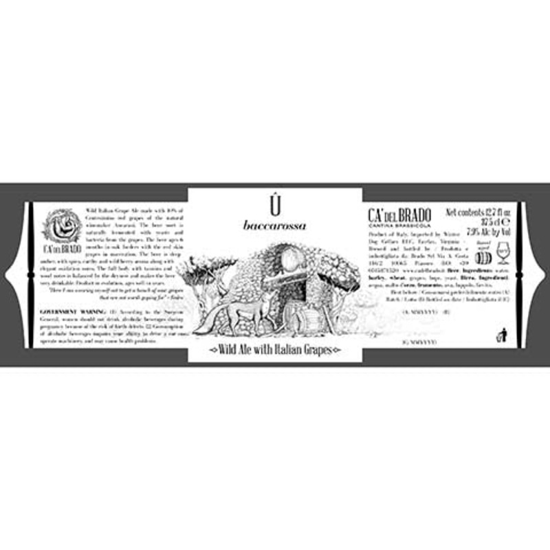 Ca’ Del Brado U Baccarossa Wild Ale