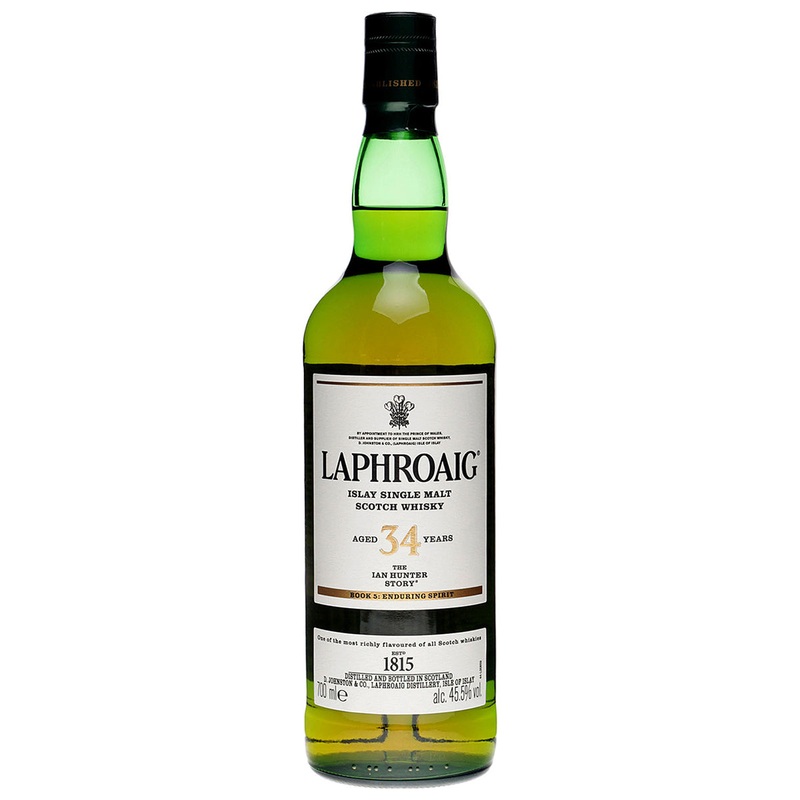 Laphroaig 34 Year Old Ian Hunter Book 5