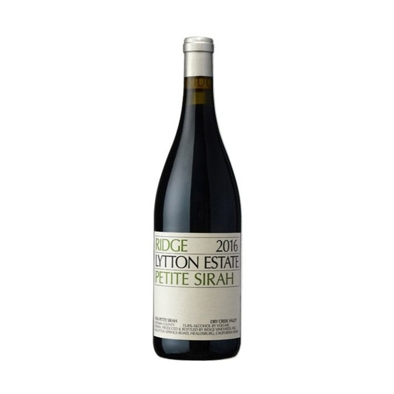 RIDGE LYTTON ESTATE PETITE SYRAH 75cl