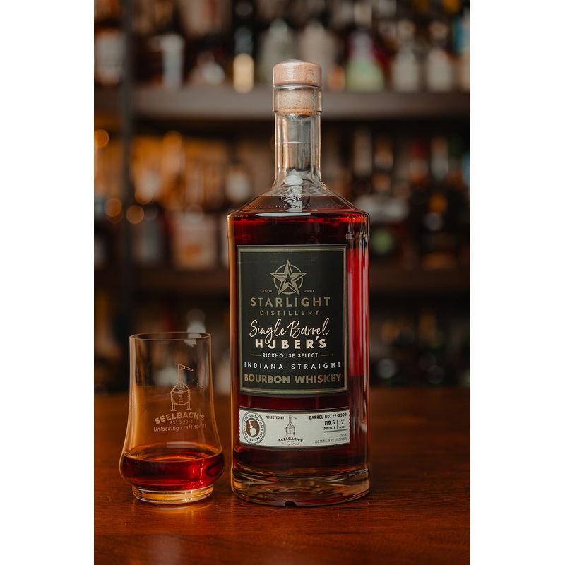 Starlight Distillery Bourbon Whiskey Barrel#22-2303 119.5 proof – Selected by Seelbach’s