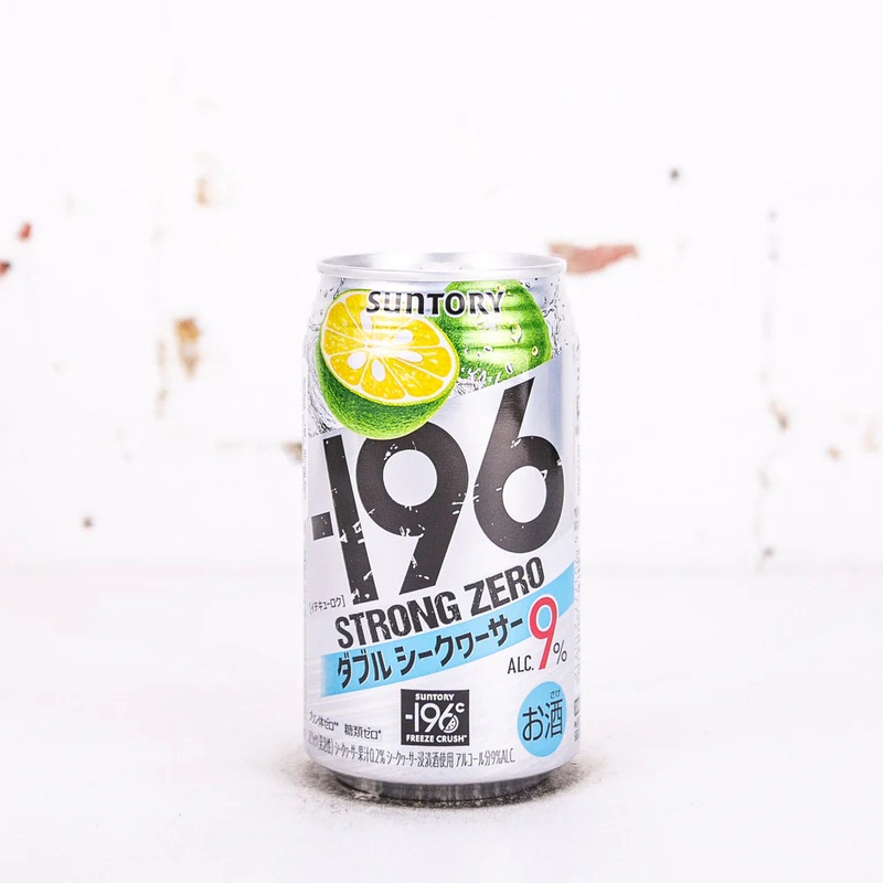 Suntory Strong 9% Zero -196 Shikuwasa (24x350ml)