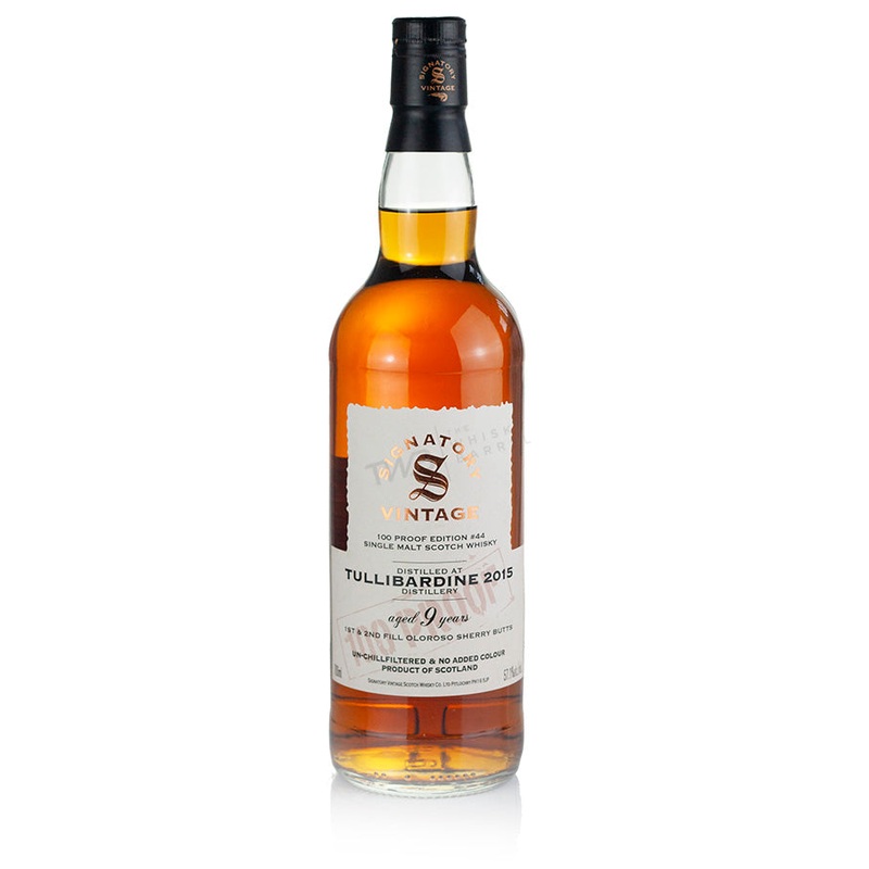 Tullibardine 9 Year Old 2015 Signatory 100-Proof Edition #44