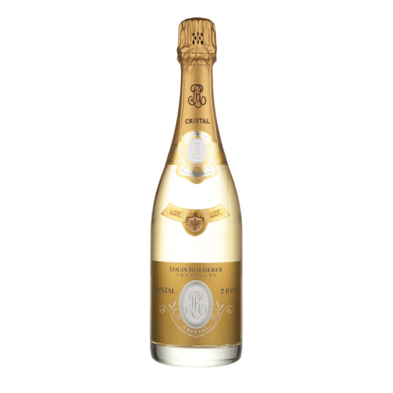 LOUIS ROEDERER CHAMPAGNE BRUT CRISTAL 2008 W/ GIFT BOX 750ML