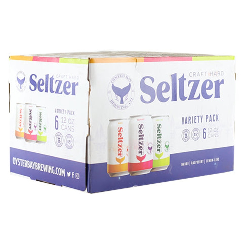 Oyster Bay Craft Hard Seltzer Variety Pack