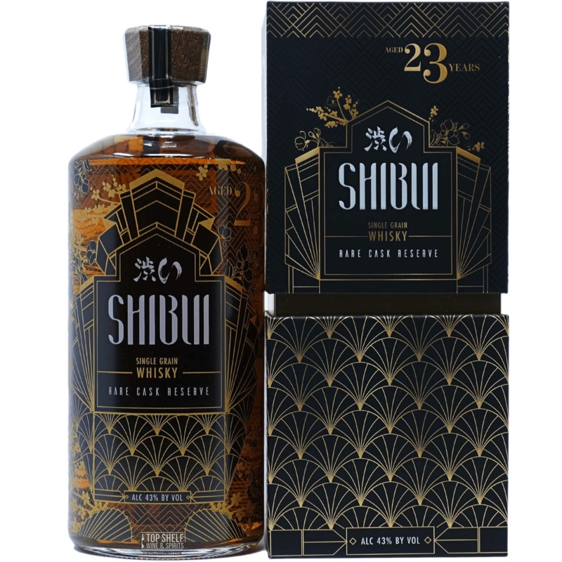 Shibui 23 Year Old Rare Cask Reserve Single Grain Whisky 750ml