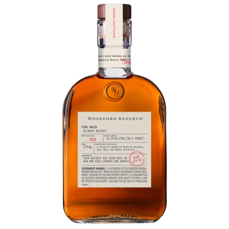 2020 Woodford Reserve Master’s Collection Four Grain Kentucky Straight Bourbon Whiskey 375ml