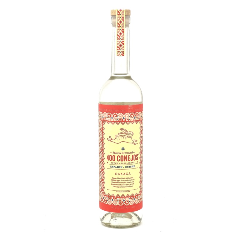 400 Conejos Espadin Cuishe Mezcal Joven 750ml