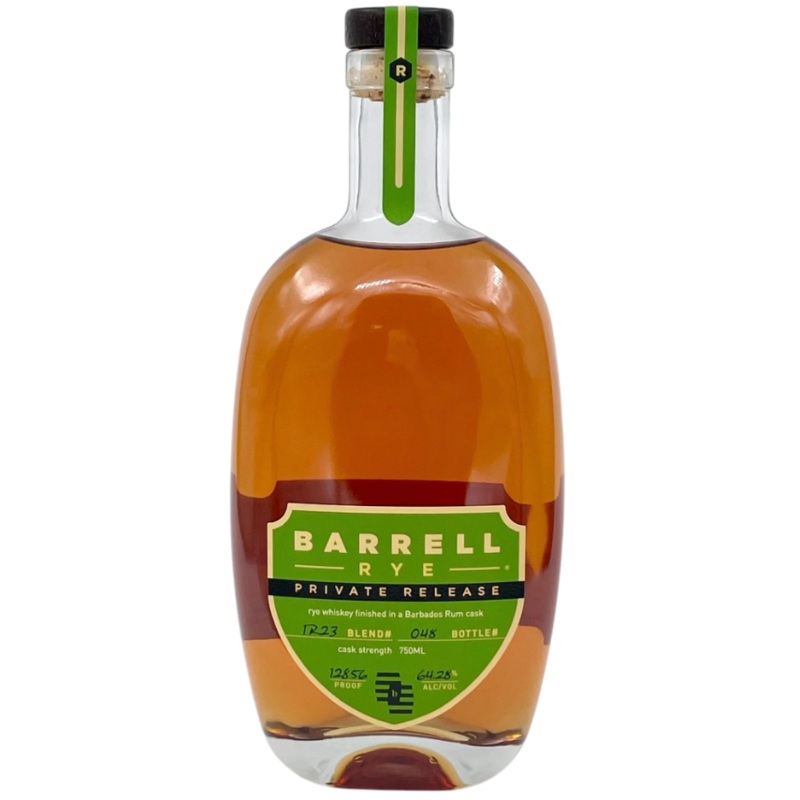 Barrell Private Release #1R23 Rum Finish Cask Strength Rye Whiskey