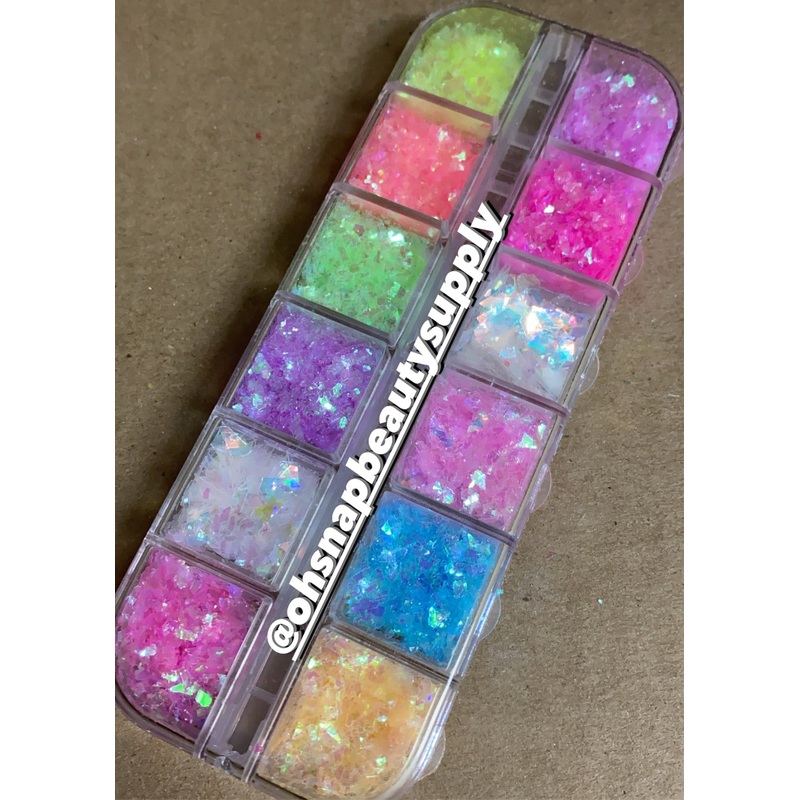 Pastel Iridescent Flakes