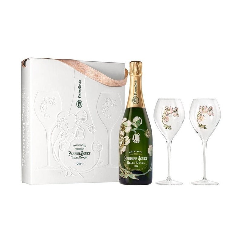 Perrier-Jouet Belle Epoque Brut Champagne 2014 Gift Set