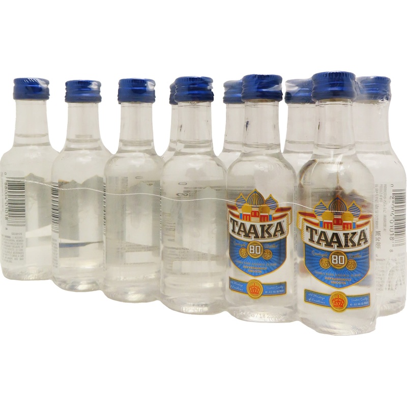 Taaka Vodka 50ml 12pk