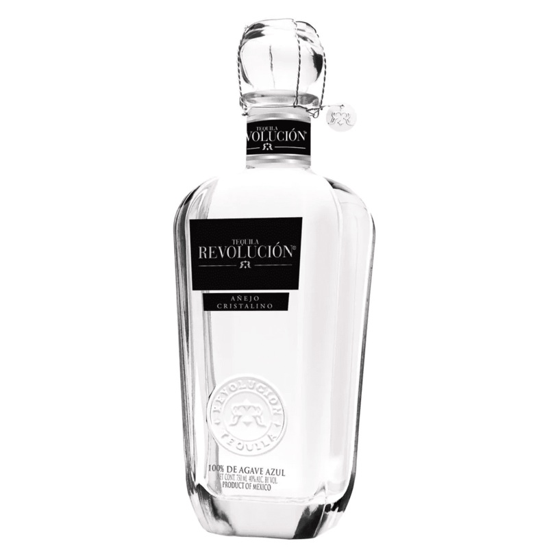 Tequila Revolucin Aejo Cristalino