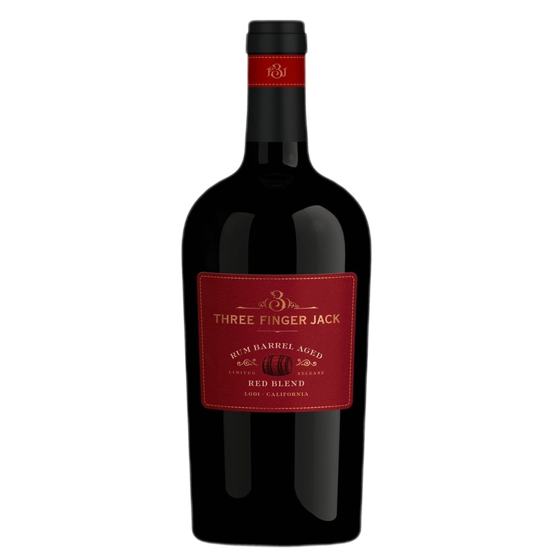 Three Finger Jack Rum Barrel Aged Red Blend