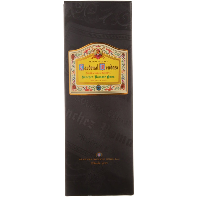 CARDENAL MENDOZA BRANDY DE JEREZ SOLERA GRAN RESERVA 80 750ML