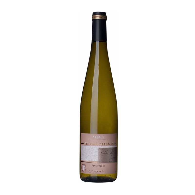 Cave de Turckheim Pinot Gris Terroirs D’Alsace Sables Et Galets 2022 75cl