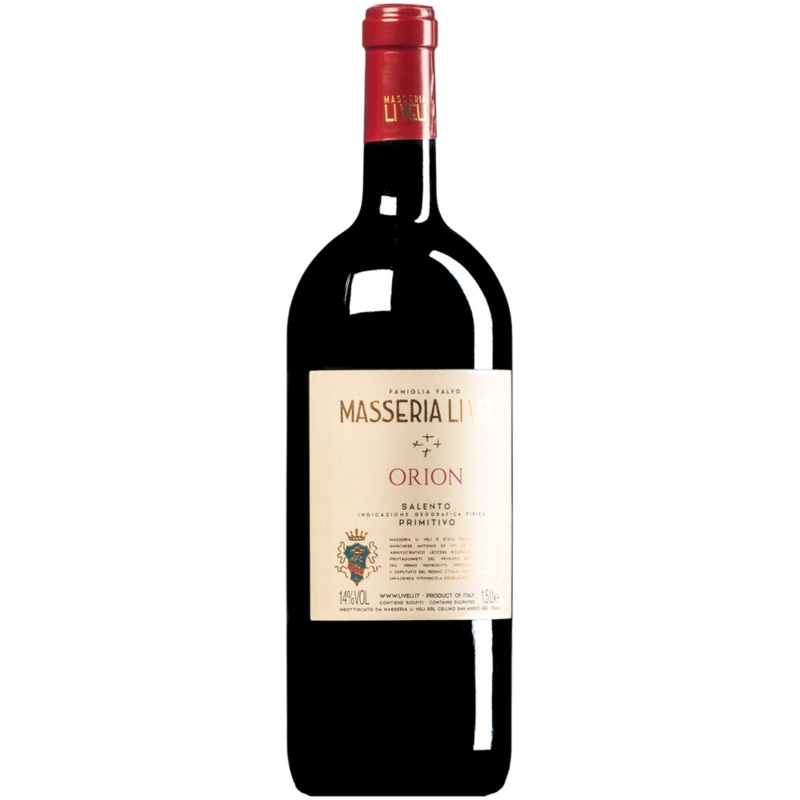 Masseria Li Veli Orion – Primitivo del Salento IGT 2019  1.5Ltr MAGNUM