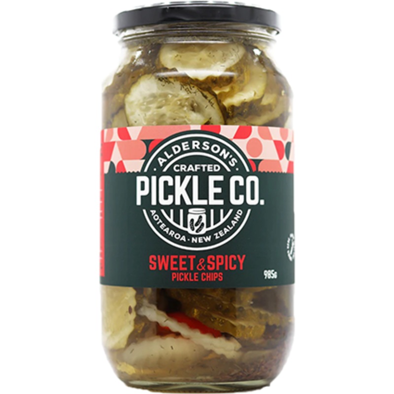 Alderson’s Sweet & Spicy Pickle Chips 985gm