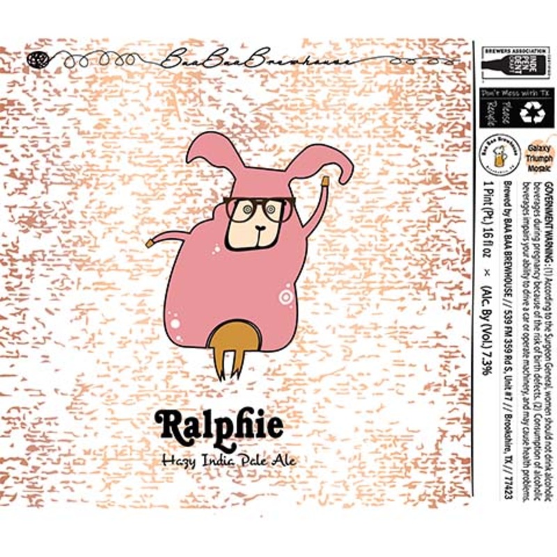 Baa Baa Ralphie Hazy IPA