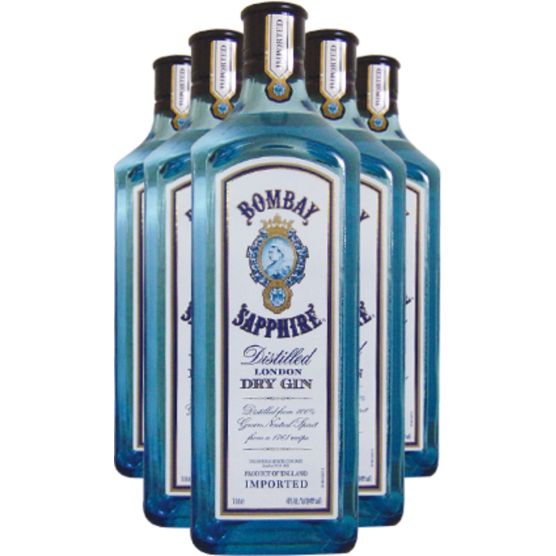 Bombay Sapphire Gin 1000ml SIX PACK
