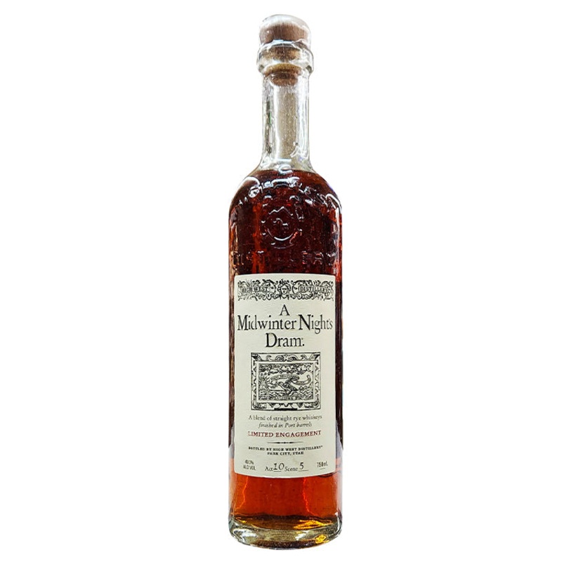 A Midwinter Night’s Dram Limited Engagement Straight Rye Whiskey – 750ml