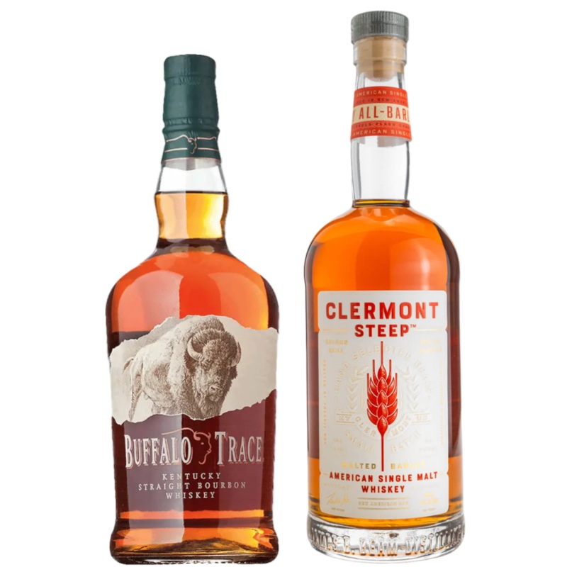 BUFFALO TRACE , CLERMONT STEEP BUNDLE