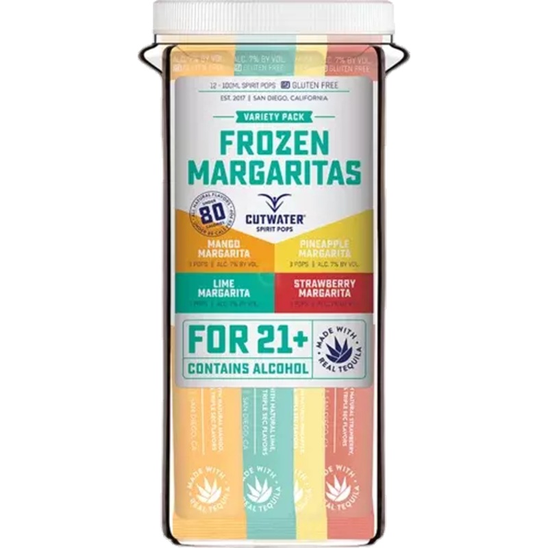 Cutwater Spirits Frozen Margaritas Variety Pack (100mL)