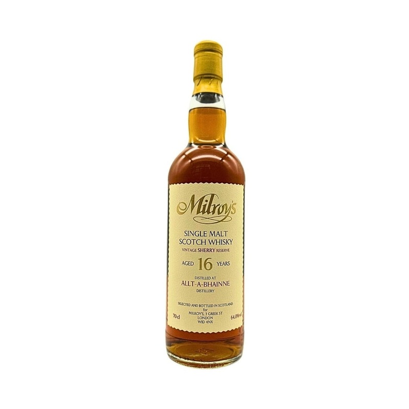 Allt A Bhainne 16 Year Old 2008 Milroy’s Vintage Reserve 64% 70cl