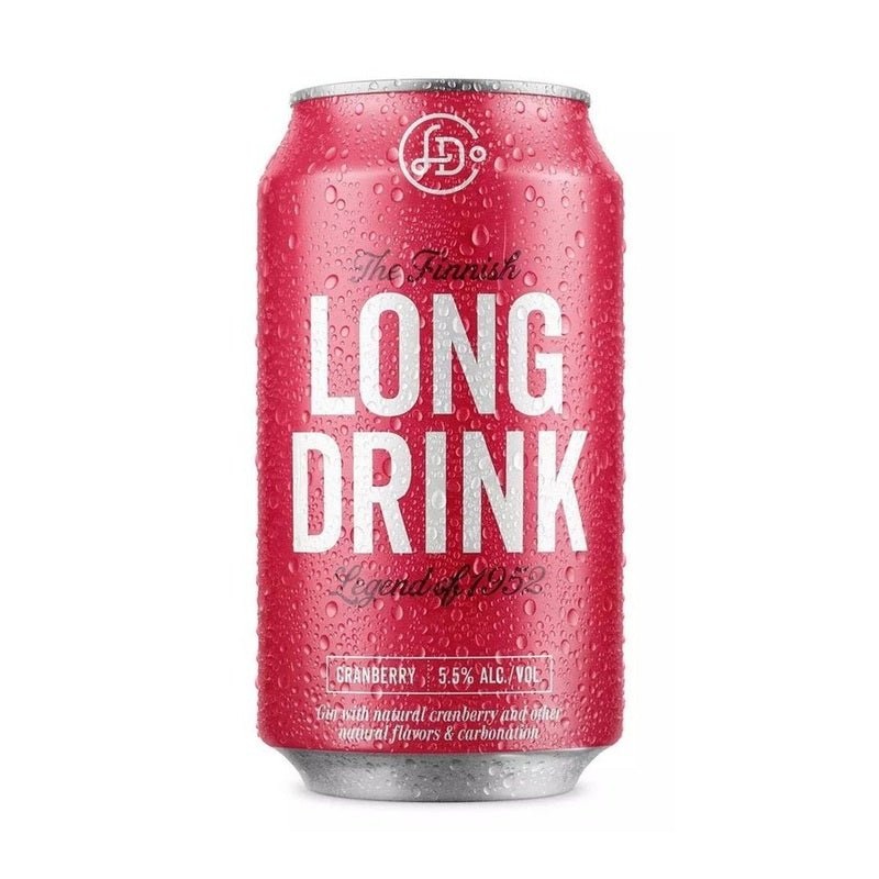 The Long Drink ‘Cranberry’ Flavored Gin 6-Pack