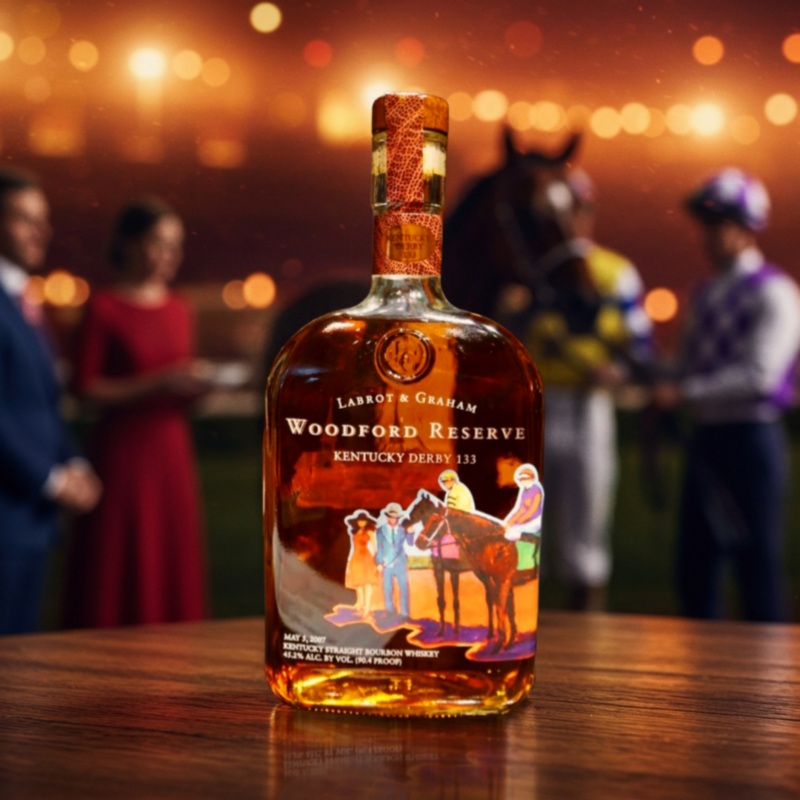 2007 Woodford Reserve Kentucky Derby 133rd Edition Straight Bourbon Whiskey 1Lt