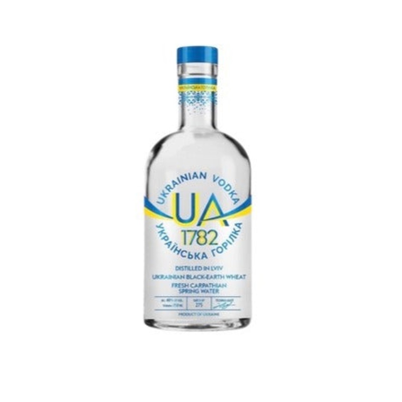 UA 1782 Ukranian Vodka  (750ml)