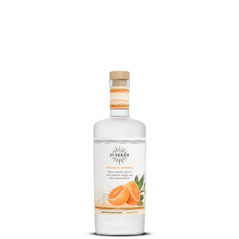21 Seeds Valencia Orange Blanco Tequila