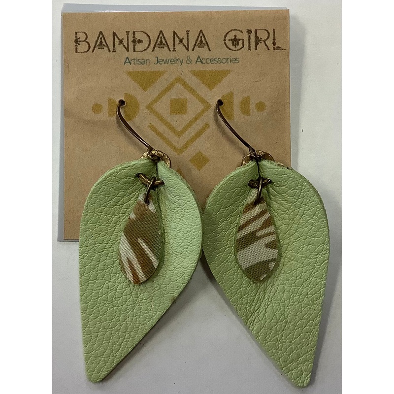 #883 Bandana Girl Earrings