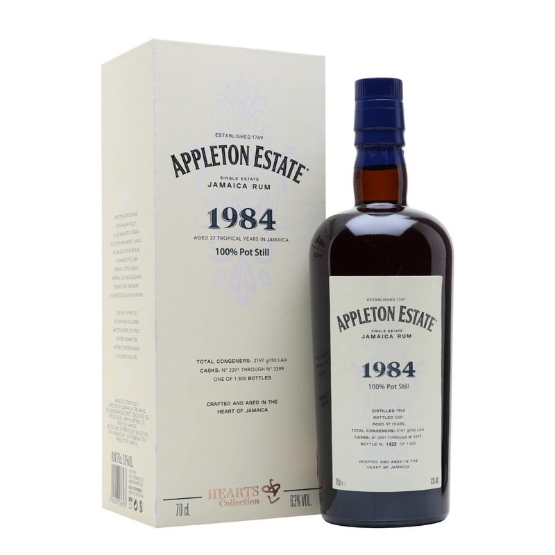 Appleton 1984 37 Year Old Hearts Collection Rum 700ml