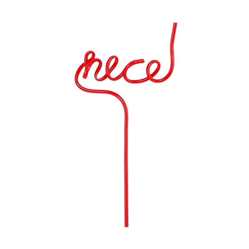 “Nice” Word Straw