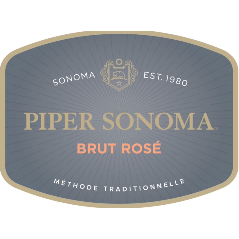 NV Piper Sonoma Brut Rose, Sonoma County, USA (750ml)