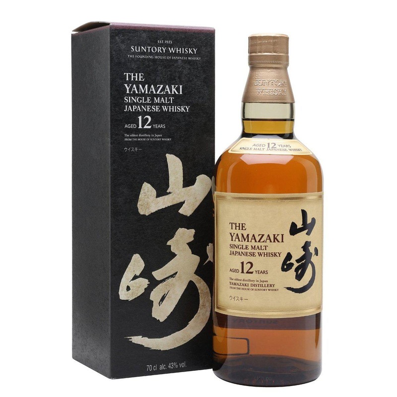 Yamazaki12 Year Old Single Malt Japanese Whisky 700mL