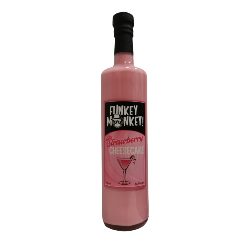 Funky Monkey Strawberry Cheesecake Liqueur 700ml