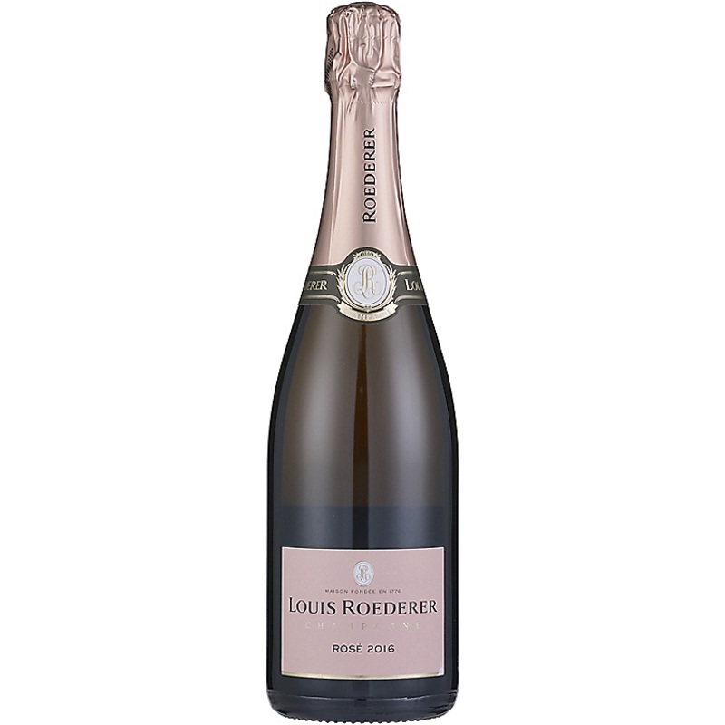 LOUIS ROEDERER CHAMPAGNE BRUT ROSE 2016 W/ GRAPHIC GIFT BOX 750ML