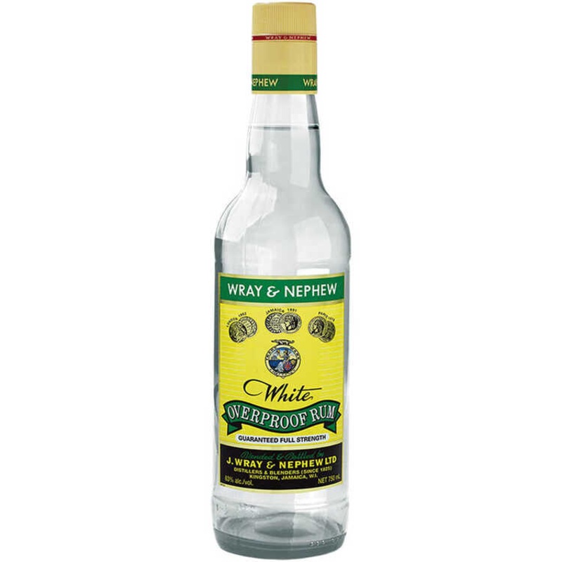 Wray & Nephew Overproof Rum White 126 1L