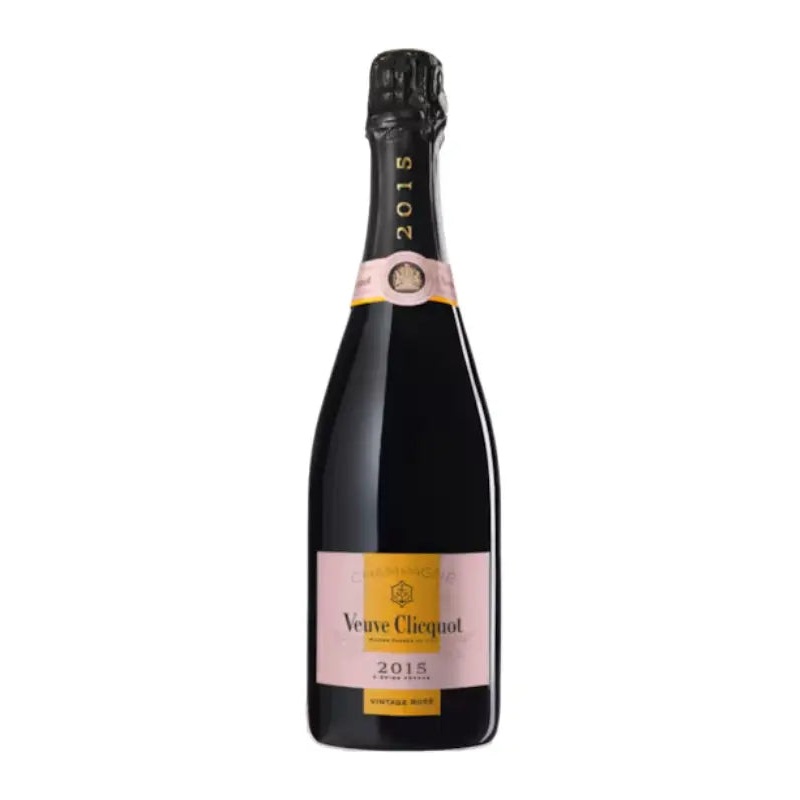 Veuve Clicquot Vintage Rose Brut 2015 Champagne 750mL