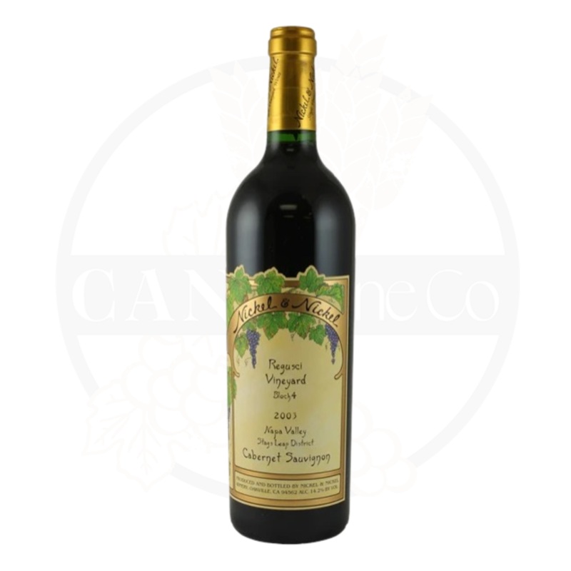 2003 Nickel & Nickel Regusci Vineyard Block 4 Cabernet Sauvignon 750ml