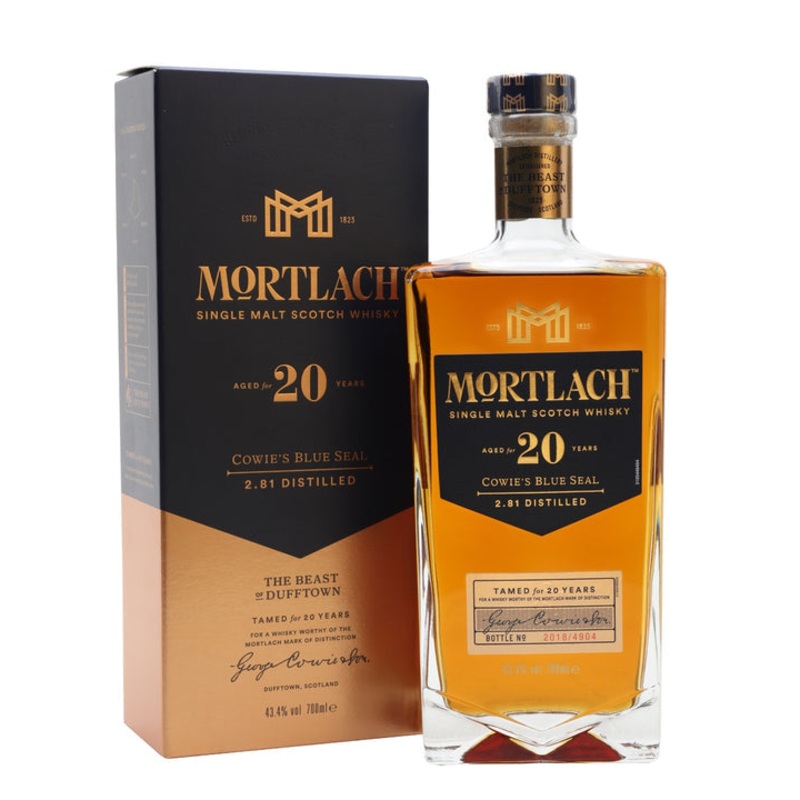 2019 Mortlach Cowie’s Blue Seal 20 Year Old Single Malt Scotch Whisky 700ml