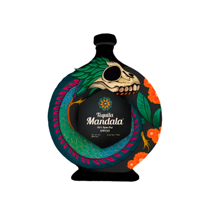 2023 Mandala Dia De Muertos Limited Edition Anejo Tequila 1Lt