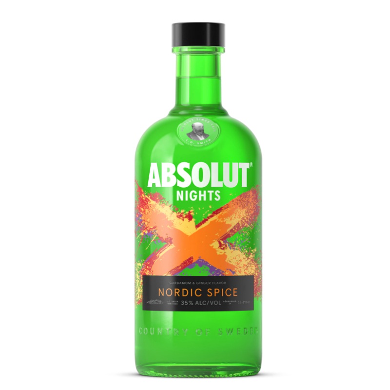 Absolut Nights | Nordic Space | Cardamom & Ginger Flavored Vodka