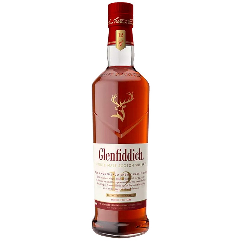 Glenfiddich 12yr Sherry Cask Single Malt Scotch