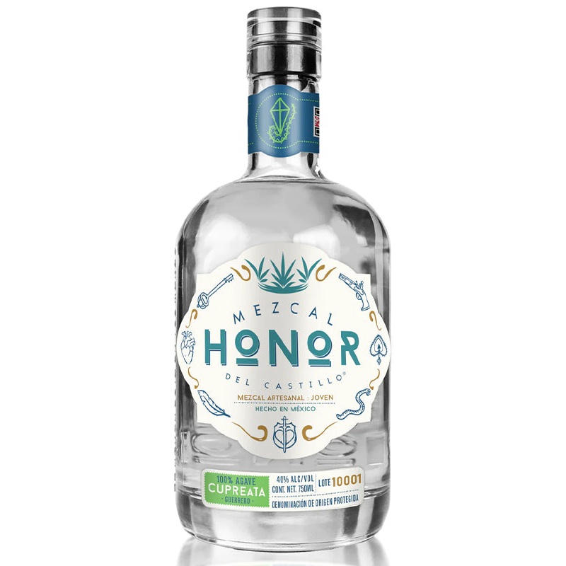Tequila Honor Mezcal Artesanal Joven Cupreata