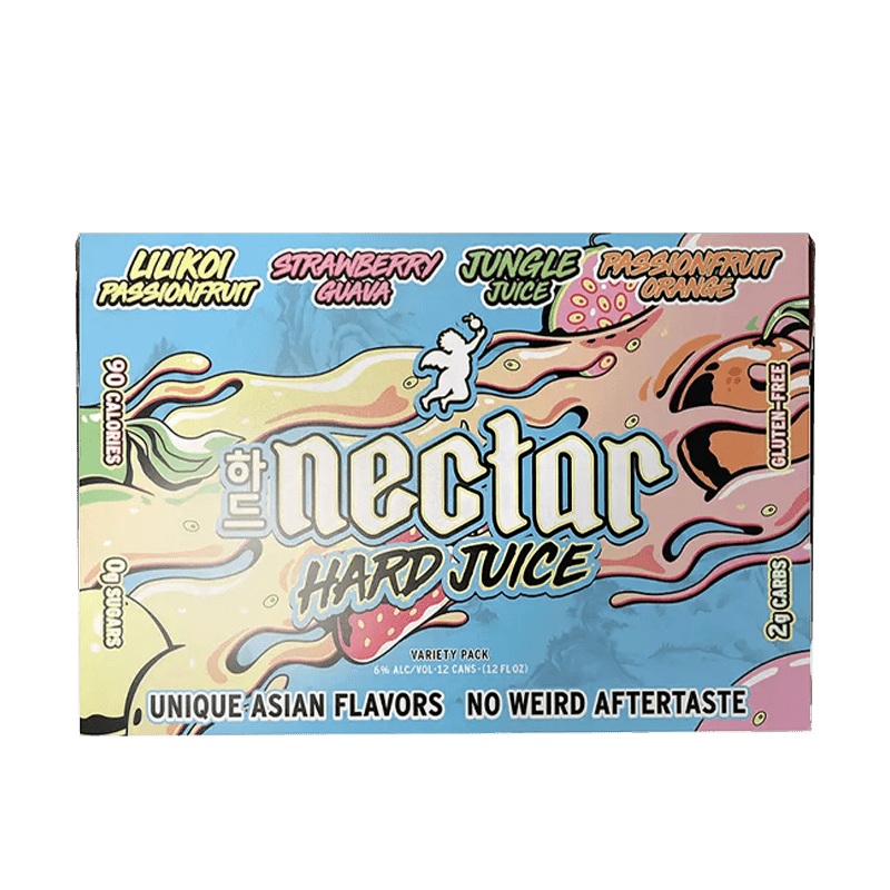 Nectar Hard Juice  Hard Seltzer Variety 12 Pack 12.oz