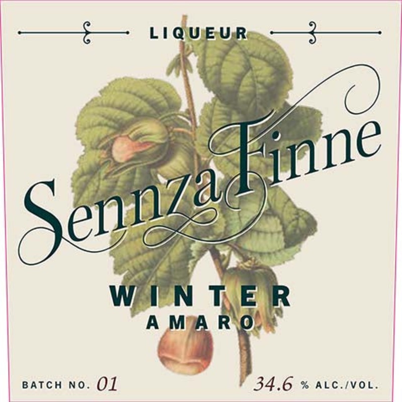 Sennza Finne Winter Amaro Liqueur
