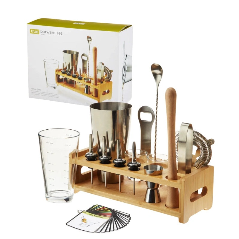 14-Piece Mixologist Barware Set by True Brands