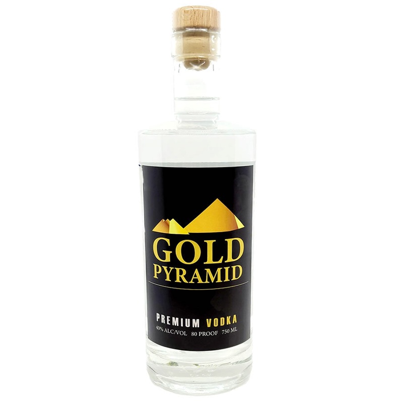 Gold Pyramid Vodka 750ML